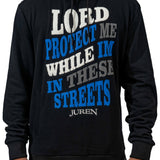 Lord Protect Me Black Hoodie