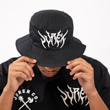 Friso Reversible Bucket Hat Black