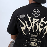 Design Dept T-Shirt Black, AOP Silk Shorts and Bucket Hat Combo