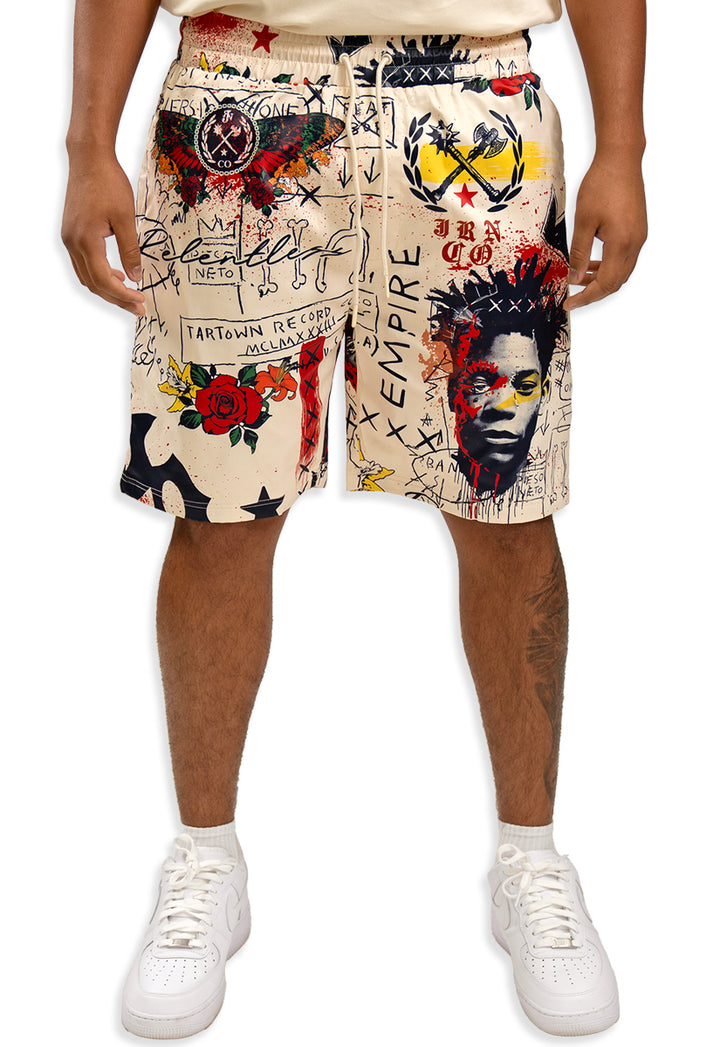 Relentless AOP Knit Shorts