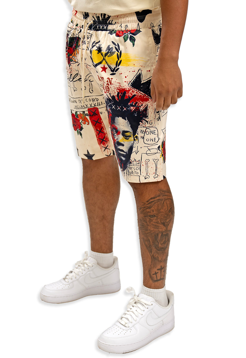 Relentless AOP Knit Shorts
