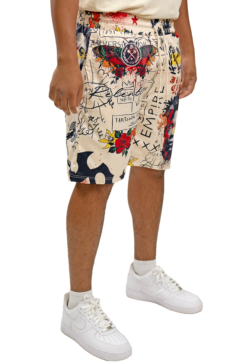 Relentless AOP Knit Shorts