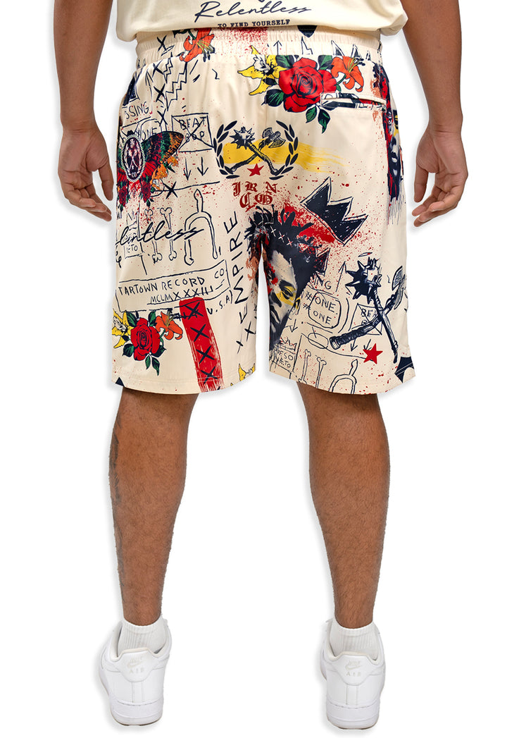 Relentless AOP Knit Shorts