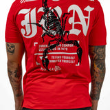1979 Scorpion Red Tee