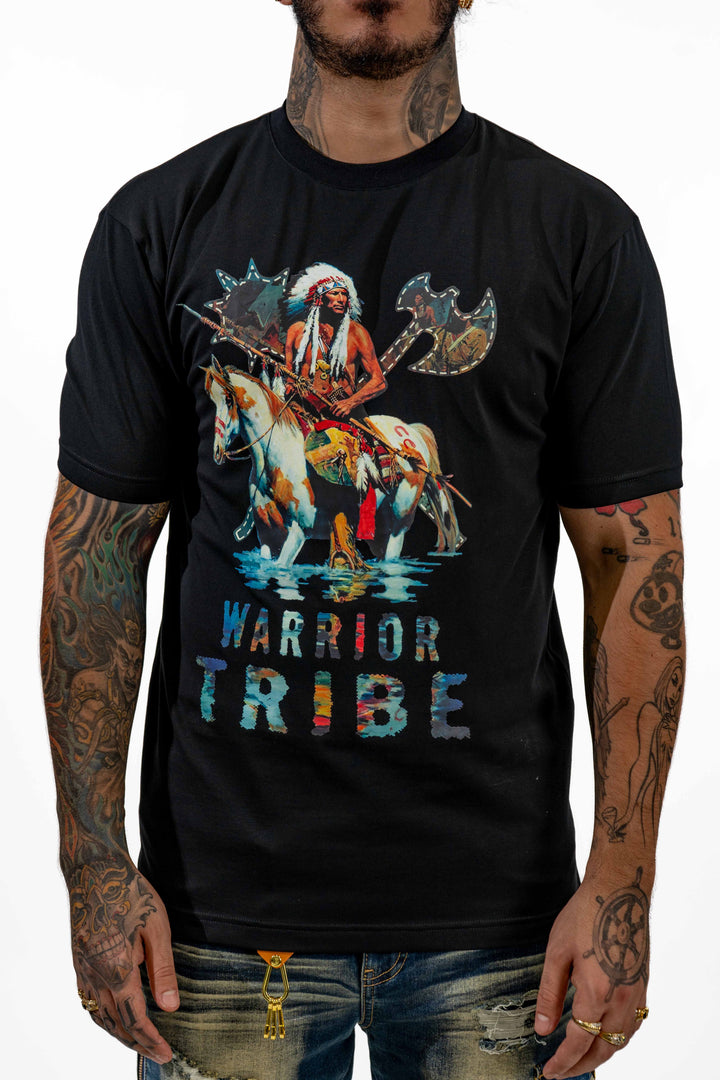 Warrior Tribe Black Tee