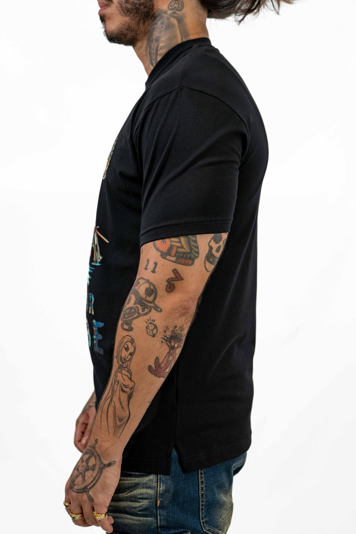 Warrior Tribe Black Tee