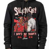 Silence Black Hoodie