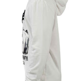Silence White Hoodie