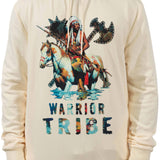Warrior Tribe Natural Hoodie