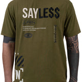 Say Le$$ Olive Tee