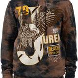 Reach For the Stars Rust Wash Hoodie