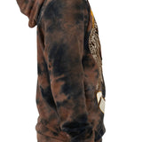 Reach For the Stars Rust Wash Hoodie