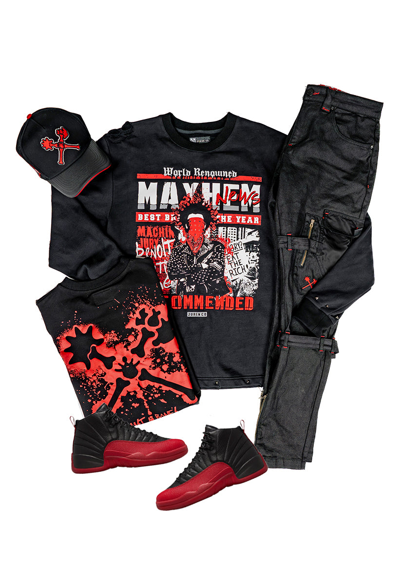 Mayhem Crewneck Sweater Combo