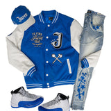 Royal World Bomber Jacket Combo