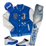 Royal World Bomber Jacket Combo