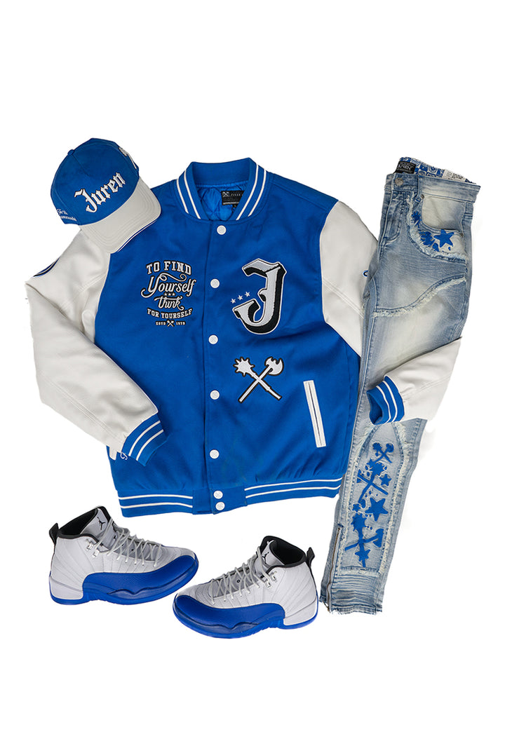 Royal World Bomber Jacket Combo