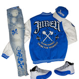 Royal World Bomber Jacket Combo