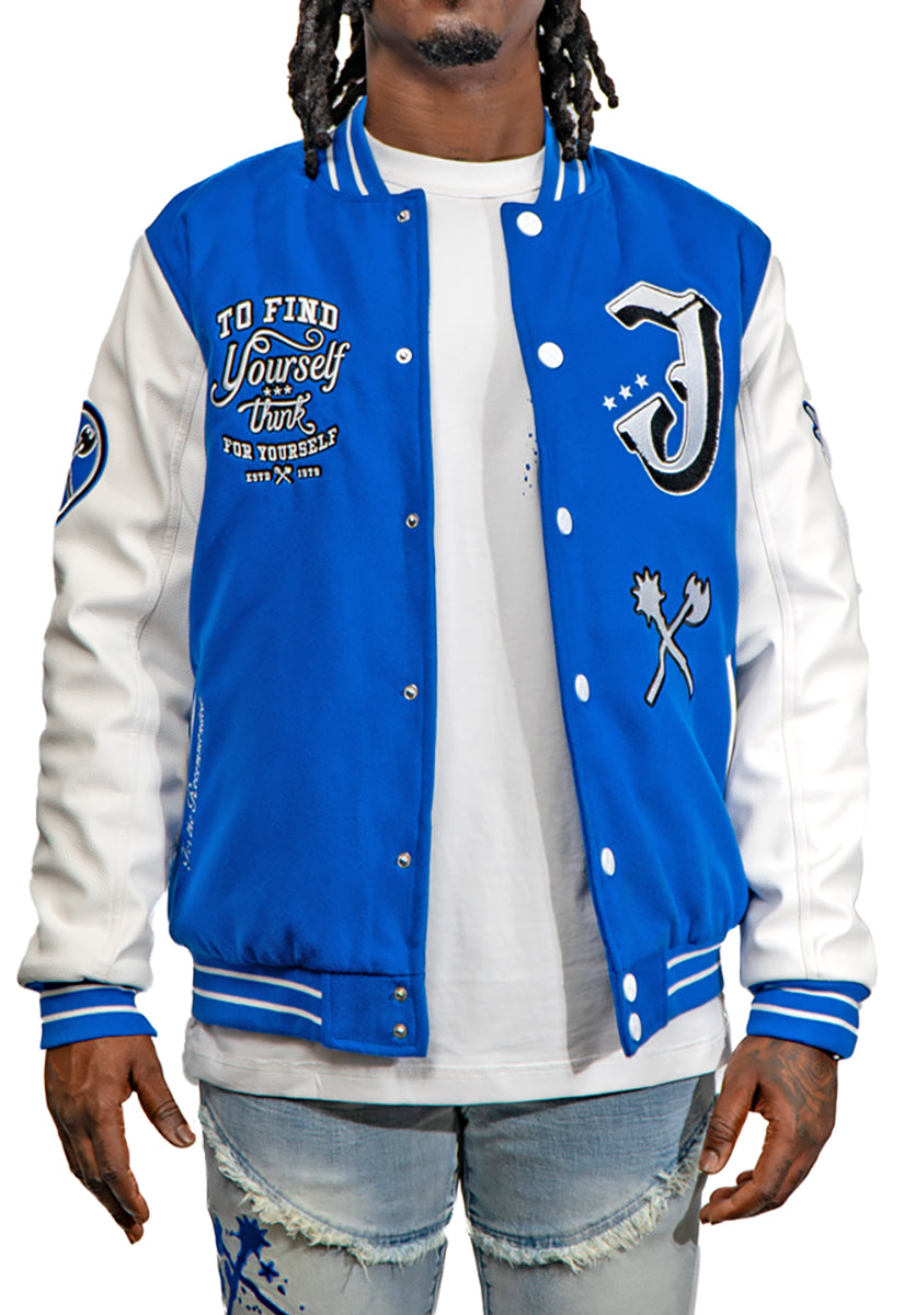 Royal World Bomber Jacket Royal Big & Tall