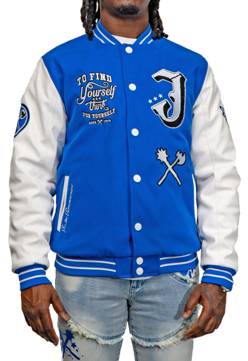 Royal World Bomber Jacket Royal Big & Tall