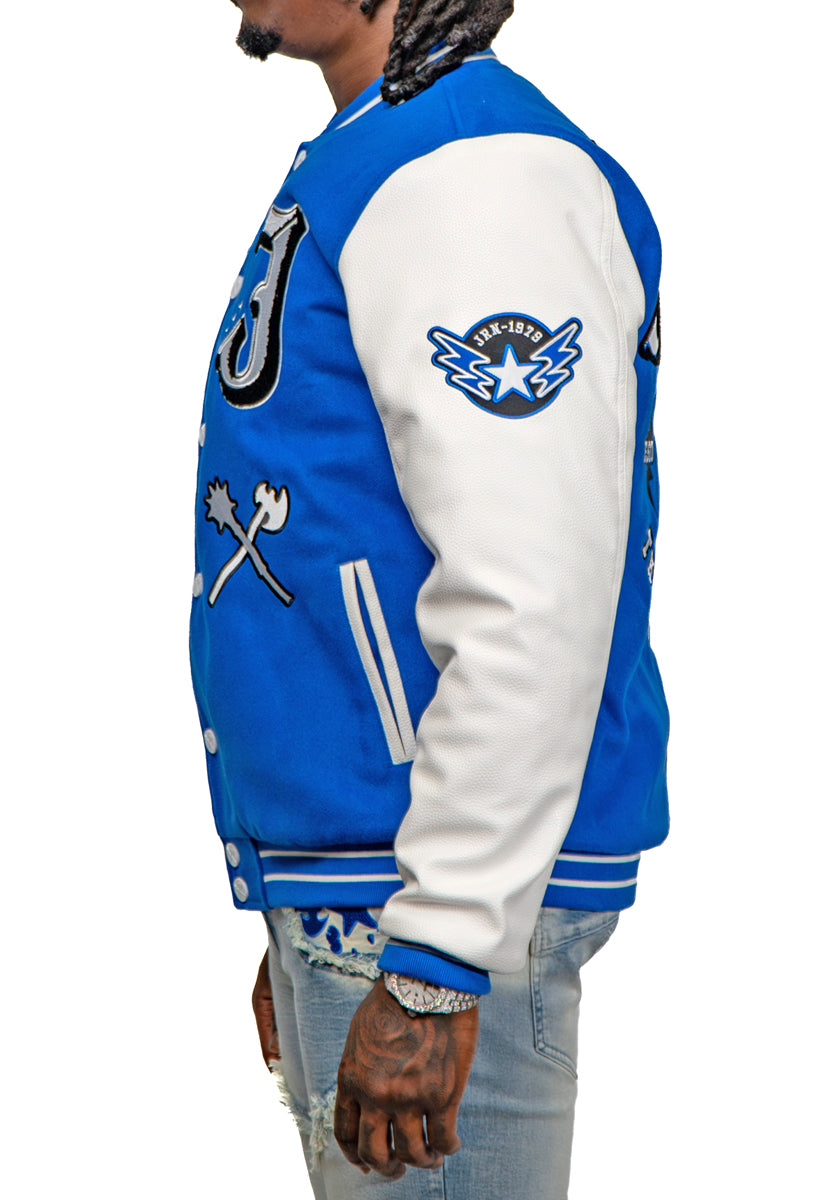 Royal World Bomber Jacket Royal Big & Tall