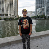 Closed Mouth Black Tee