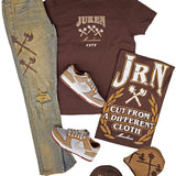 Cut From Different Cloth Heavyweight Tee, Battle Jean and Reversible beanie Combo