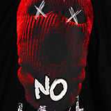 No Love Pullover Black Hoodie