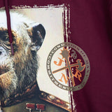 No Monkey Business Pullover Burgundy Hoodie