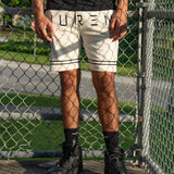 Juren Signature Cream Shorts