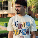 God Bless Natural Tee