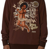Rise & Grind Chocolate Hoodie