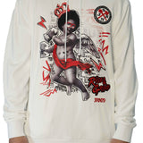 Rise & Grind White Hoodie