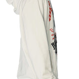 Fight your Demons White Hoodie