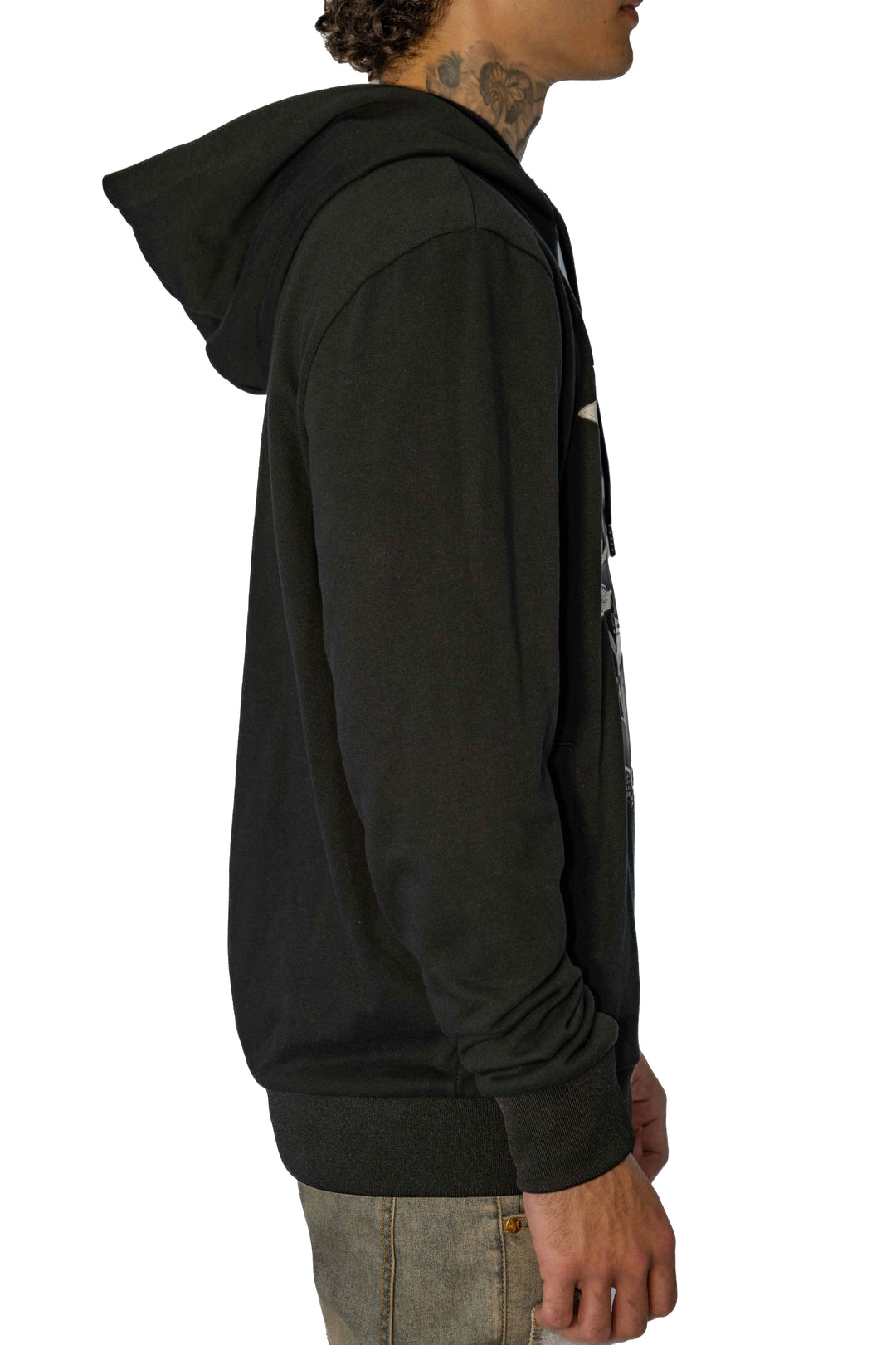 Rise & Grind Black Hoodie