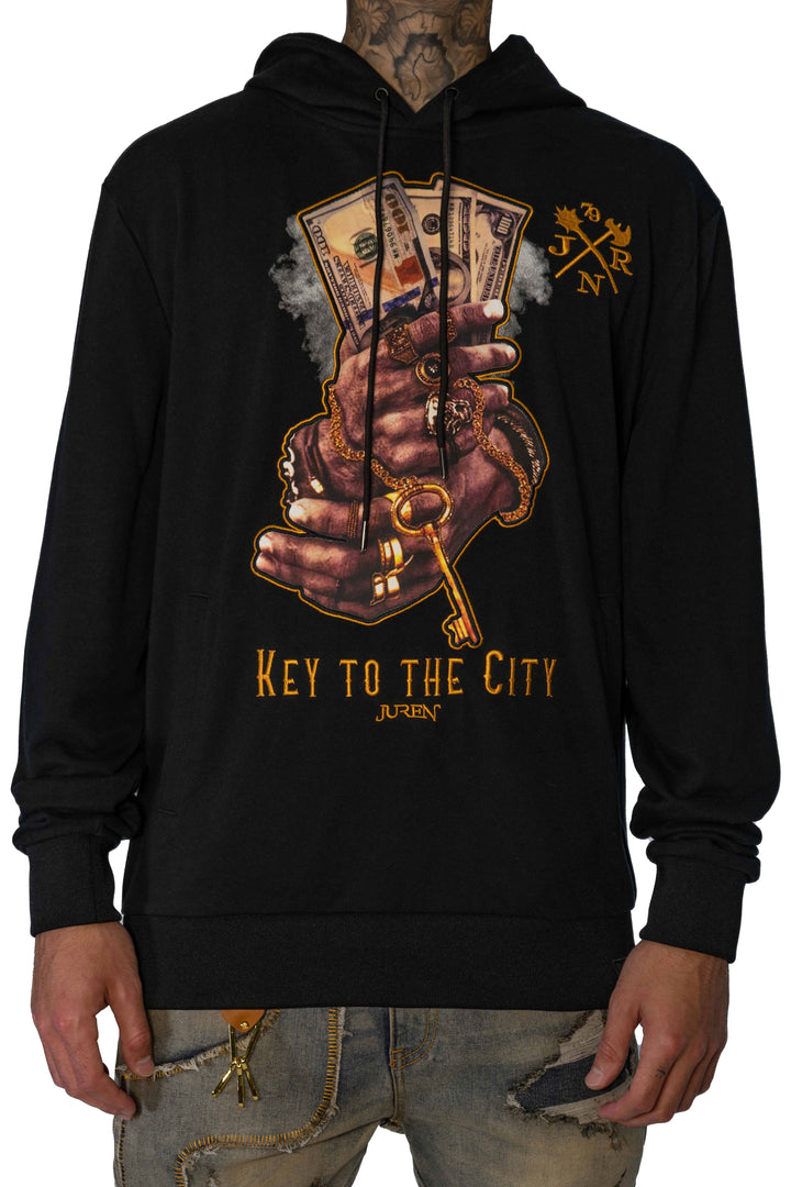 Key to the City Black Hoodie