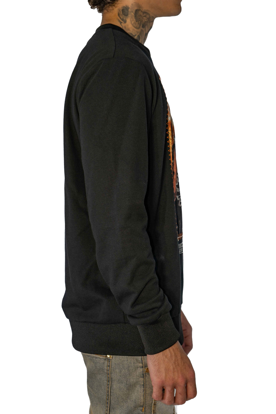 King Kong Black Crewneck Sweater