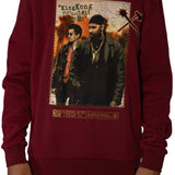 King Kong Burgundy Crewneck Sweater