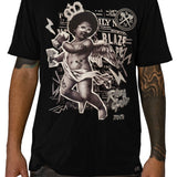 Rise & Grind Black Tee
