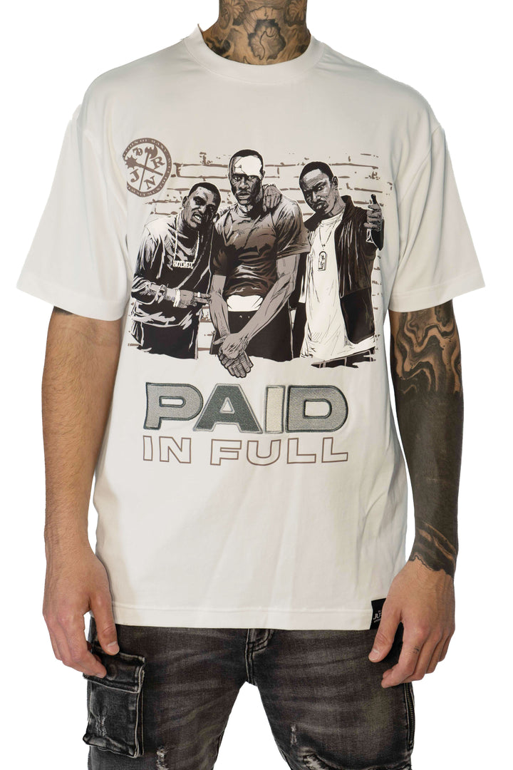 Paid in Full White Tee