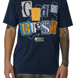 God Bless Navy Tee