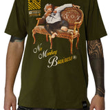 Monkey Biz 2 Olive Tee
