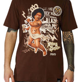 Rise & Grind Chocolate Tee
