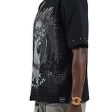 Beware Black Shirt - Rhinestones