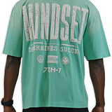 Juren Mindset Mint Shirt - Rhinestones