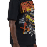 Challenge Yourself Black Shirt - Rhinestones