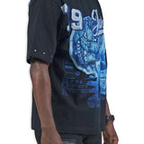 Juren Mindset Black Shirt - Rhinestones