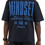 Juren Mindset Black Shirt - Rhinestones