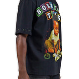 Born For This Black Shirt - Rhinestones