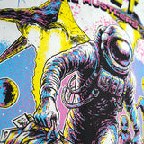 Planet Hustlers White Shirt - Rhinestones, Denim Shorts and Trucker Hat Combo