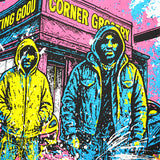 In The Trenches Shirt - Rhinestones, Denim Shorts and Trucker Hat Combo